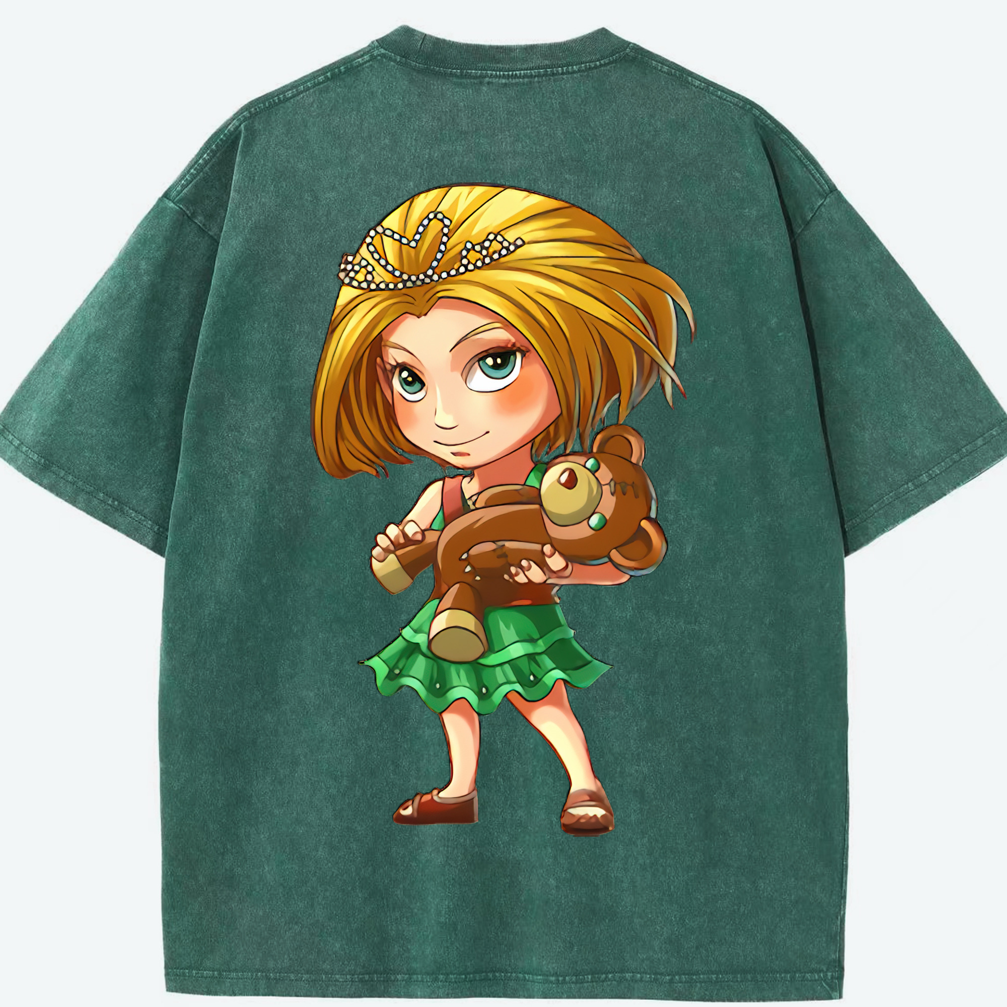 リーグ・オブ・レジェンド League of Legends LOL 綿100% ヴィンテージ風 半袖Tシャツ（背面プリント）